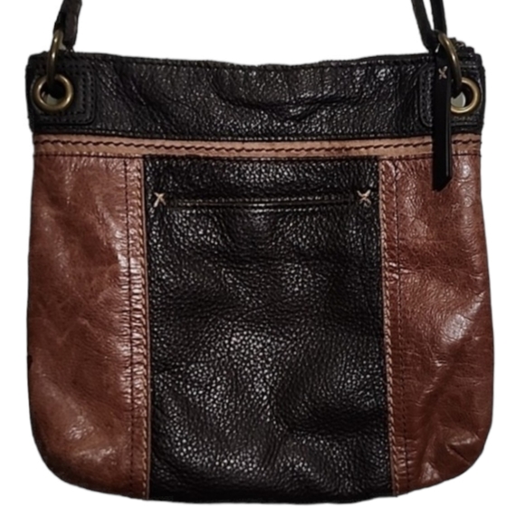 The Sak leather colorblock crossbody purse - Picture 4 of 10